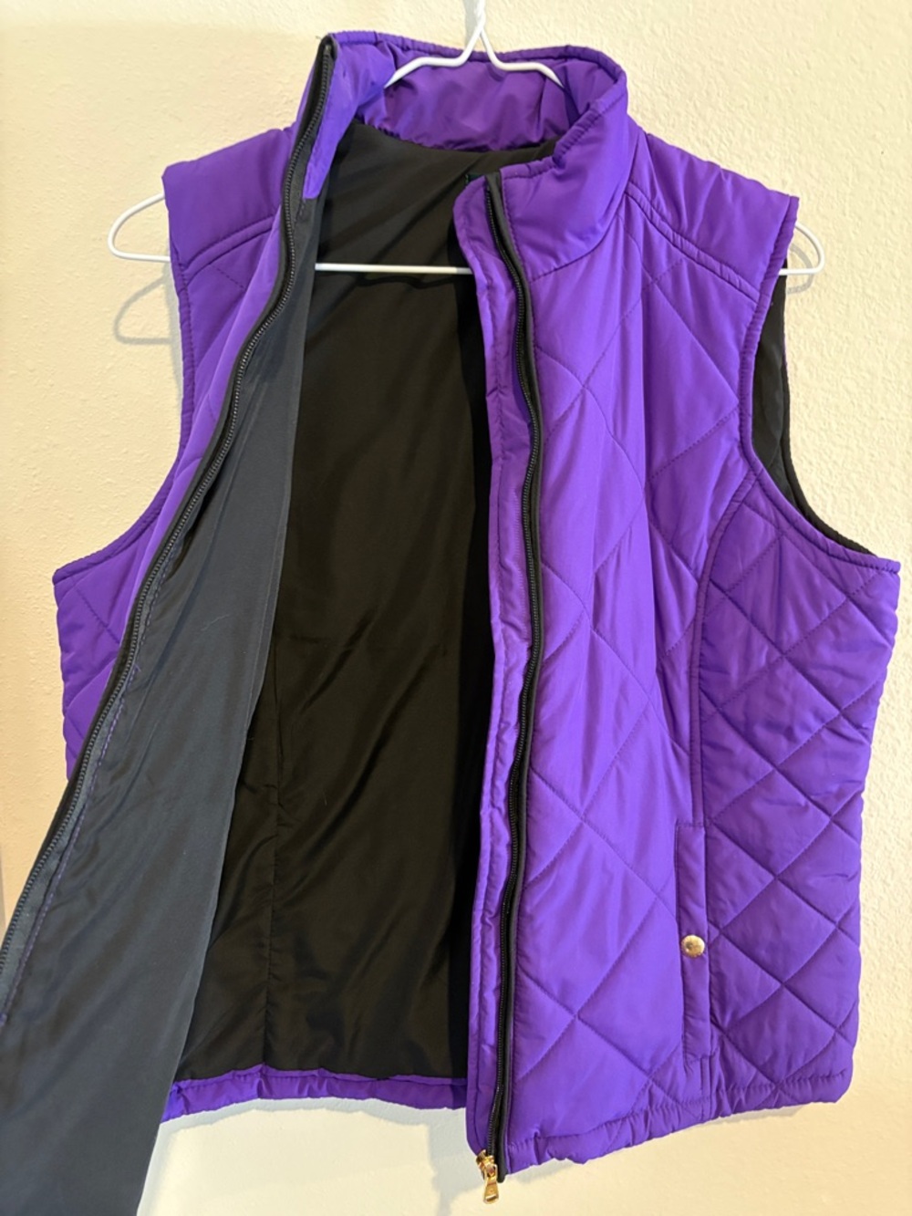 Polo Ralph Lauren Purple Quilted Sleeveless Vest NWOT! - Picture 11 of 11